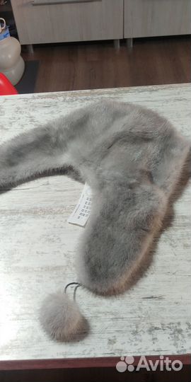 Шапка норковая женская