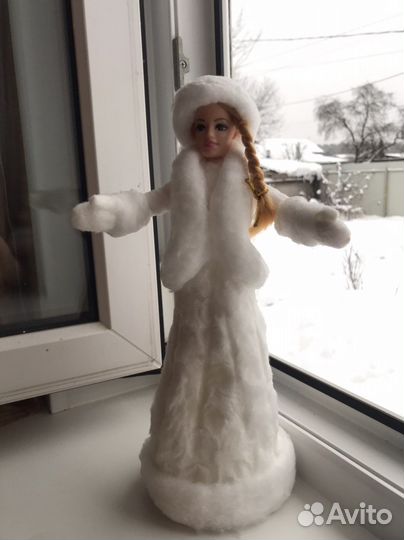 Новогодняя игрушка на Новый год, из ваты