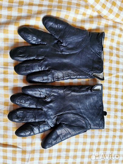 Мужские кожаные перчатки