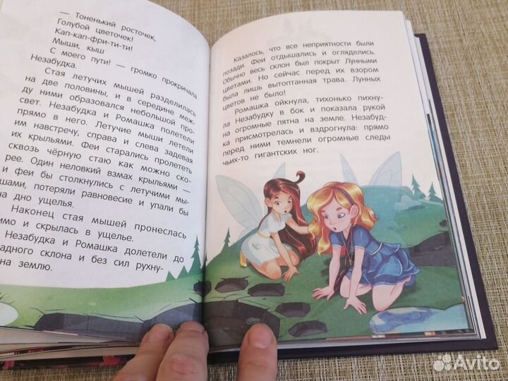 Книга цветочные феи и лунные цветы