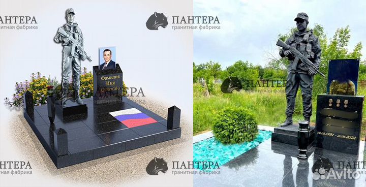 Памятники из гранита от производителя. Установка