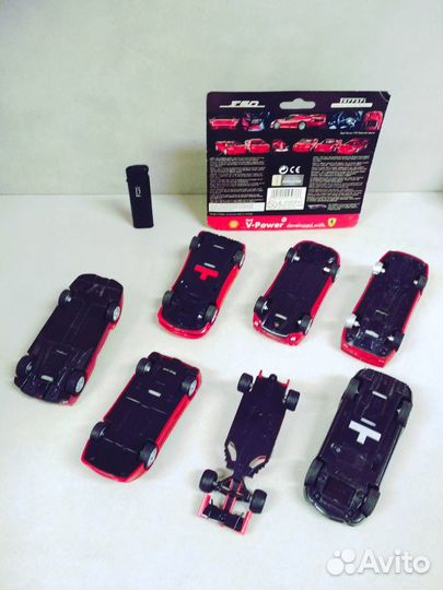 Модели 1:38 машинок Shell V Power Ferrari 2008г