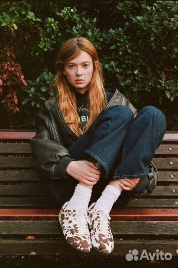 Кеды Zara животный принт