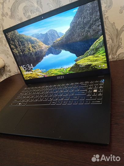 Ноутбук msi modern 15
