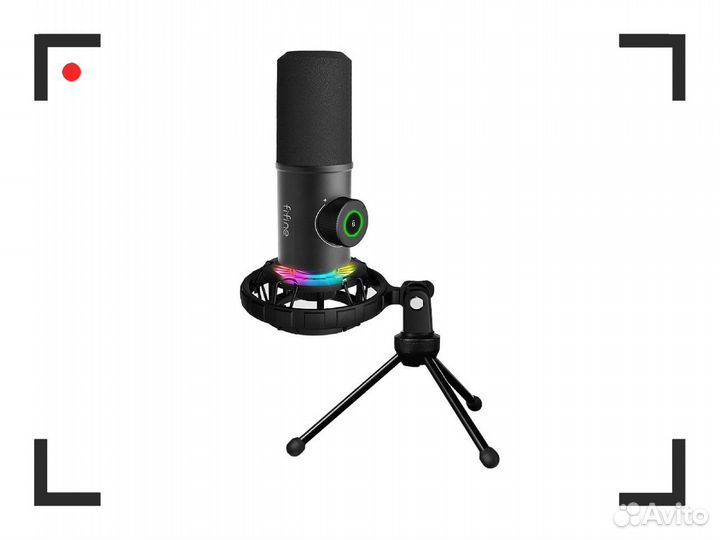 Микрофон для стримов с подсветкой Fifine K658