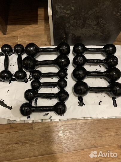 Гантели 2 кг, 3кг, 5 кг, 6кг