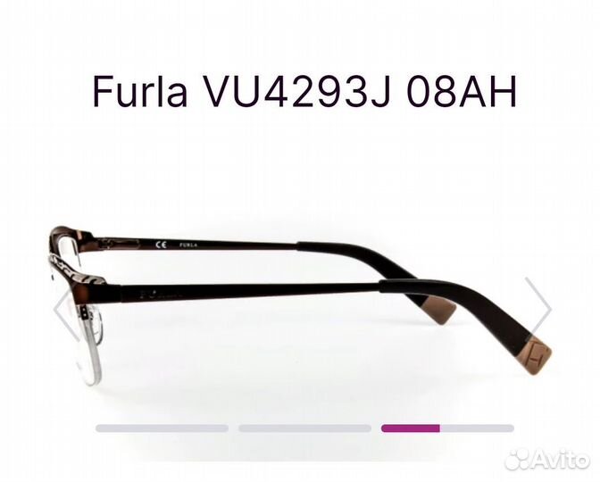 Очки с диоптриями Furla VU4293J 08AH
