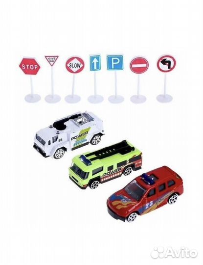 Полицейская парковка синий/ белый