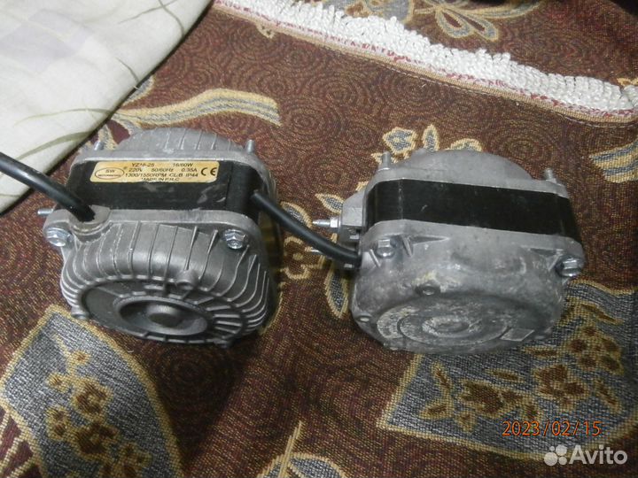 YZ16-25 16/60W 220V 50/60HZ 0.35A 1300/1550RPM