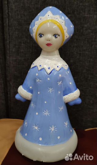 Снегурочка СССР расписана вручную