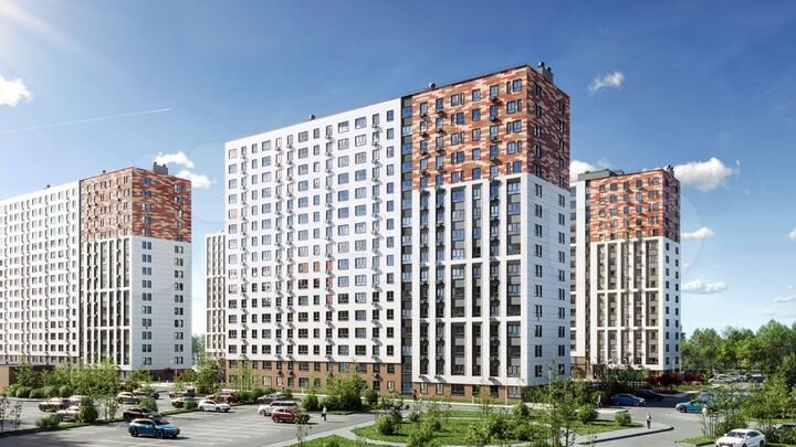 2-к. квартира, 59,7 м², 1/16 эт.