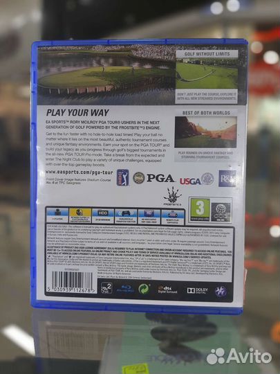 PS4 Rorry mcilroy PGA tour