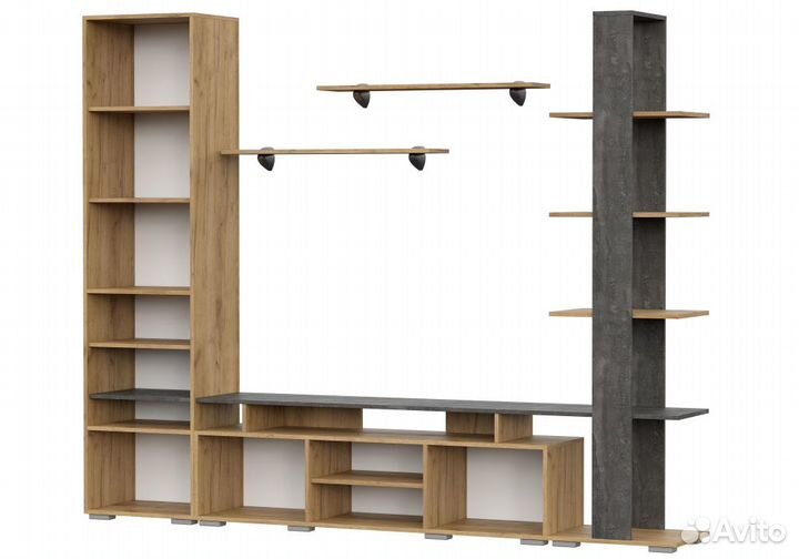 Готовые гостиные Frenchie дуб золотой - камень тем