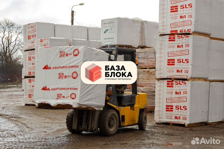 Газосиликатный блок Газобетонный блок