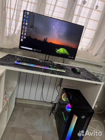 Игровой пк с монитором 165 гц