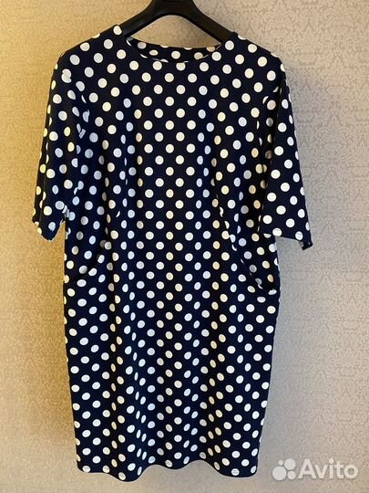Платье горох размер 52