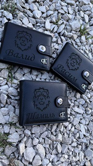 Кошелки с любым гравировкой