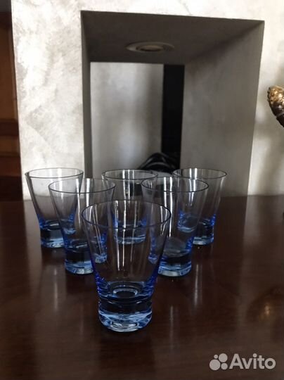 Рюмки цветное стекло советского периода