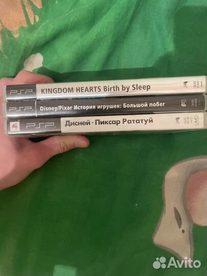Диски для pc и psp