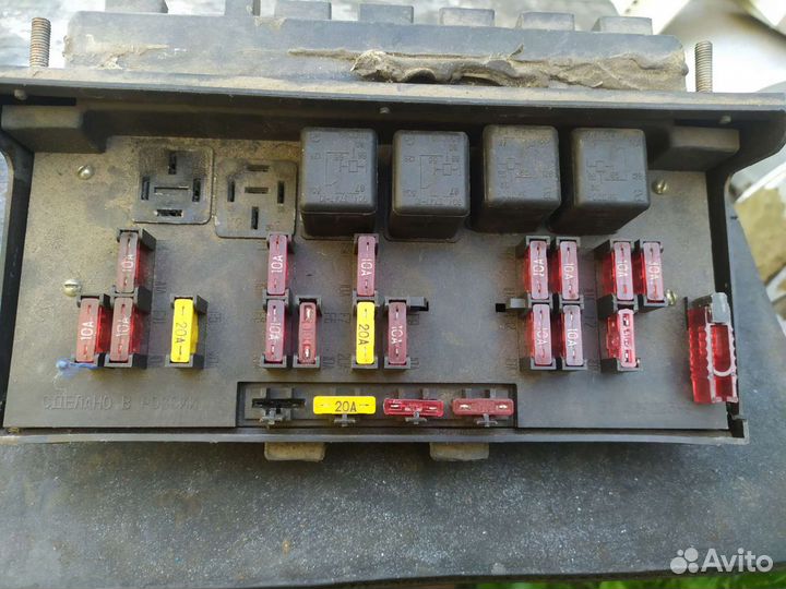 Блок предохранителей ваз