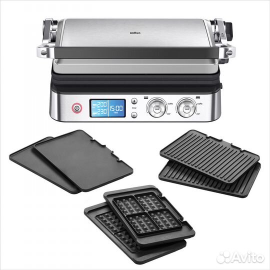 Новый Гриль braun MultiGrill CG9047