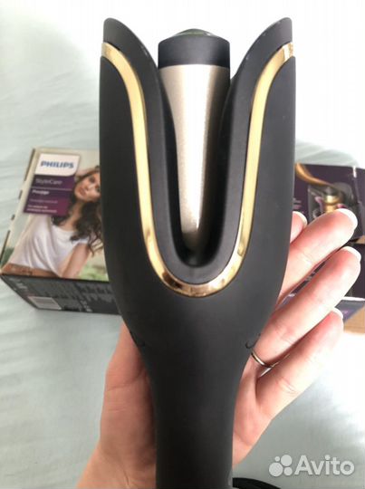 Шипцы для завивки styleCare philips prestige