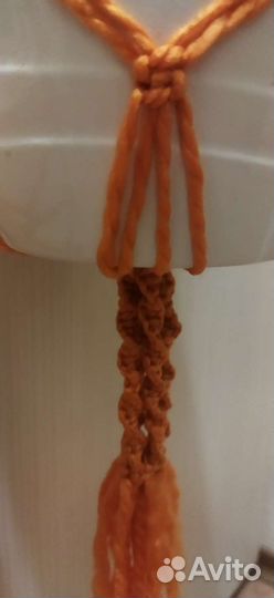 Макраме. Кашпо