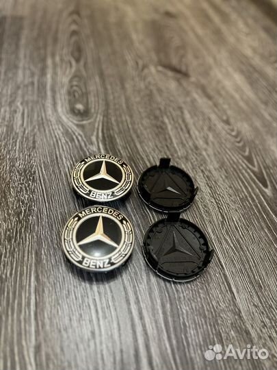 Заглушки колпачки на литой диск mercedes