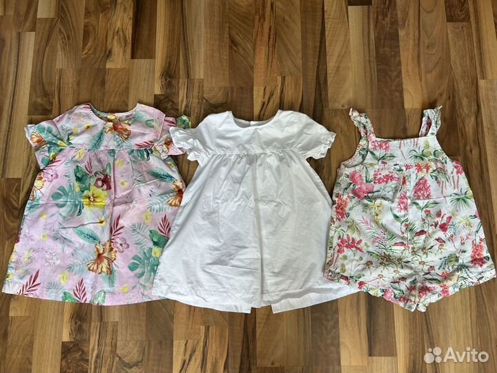 Летняя брендовая одежда для девочки р. 92-98