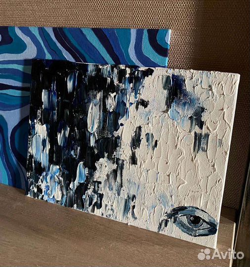 Картина маслом абстракция
