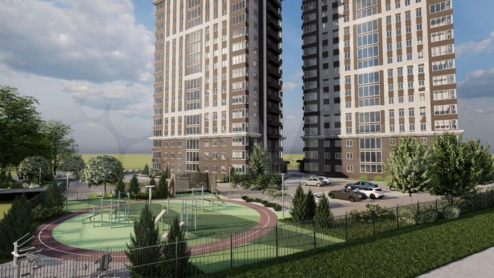 1-к. квартира, 34,3 м², 13/17 эт.