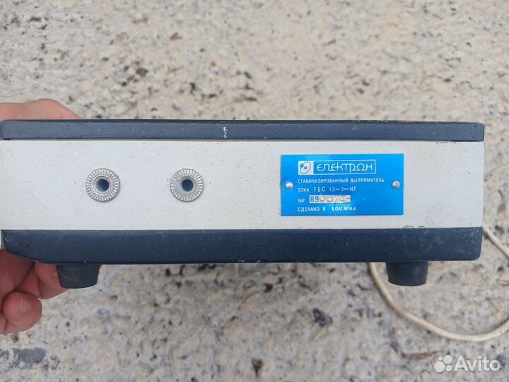 Стабилизатор выпрямитель тока электрон