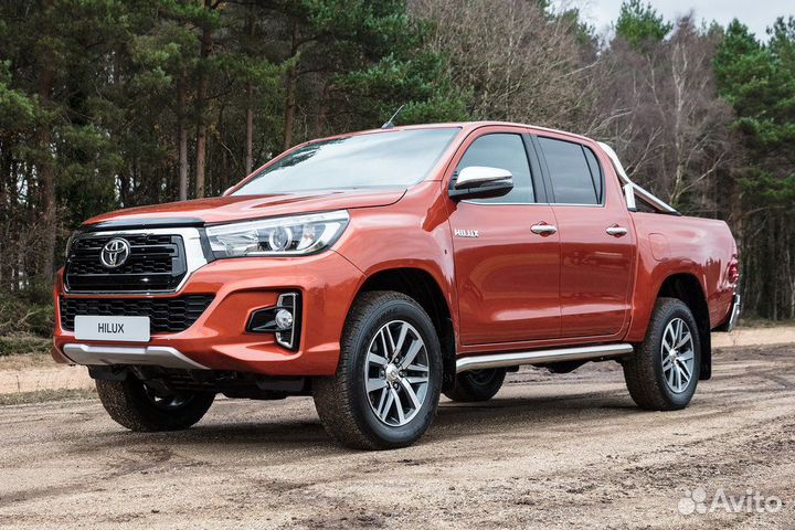 Коврики в салон toyota Hilux 2015-н.в