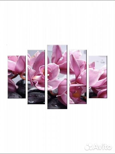 Модульная картина орхидеи