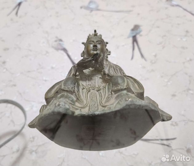 Статуэтка Будды старенькая металл