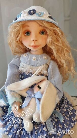 Интерьерная кукла ручной работы