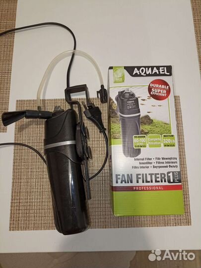 Фильтр для аквариума aquael mini plus, fan-1 plus