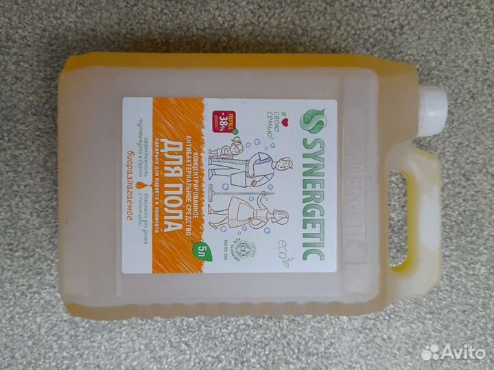 Концентрат для мытья пола Synergetic