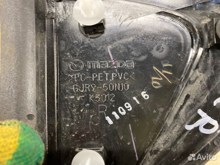 Молдинг на дверь (Бархотка, Накладка) задний