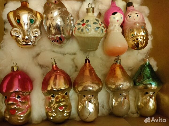 Елочные игрушки СССР персонажи