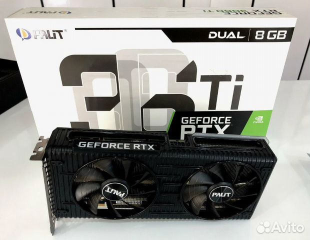 Видеокарта Palit GeForce RTX 3060 Ti Dual 8GB