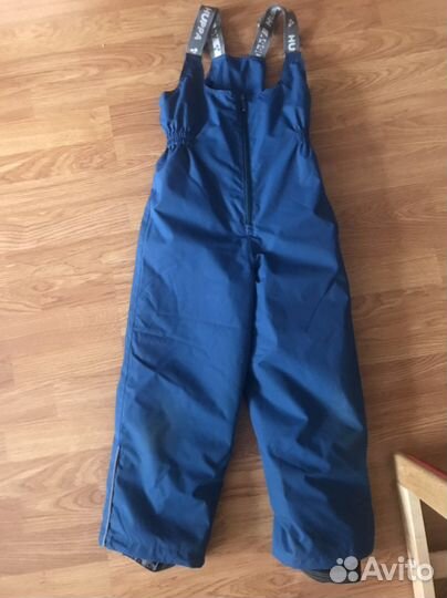 Зимние брюки для девочки huppa 122