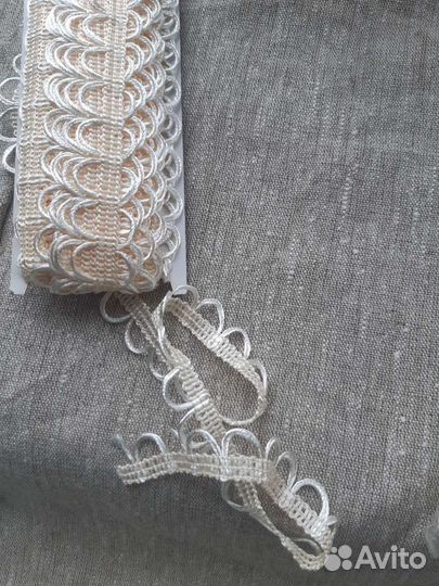 Тесьма UU цв.105 кремовый шир.18-19мм уп