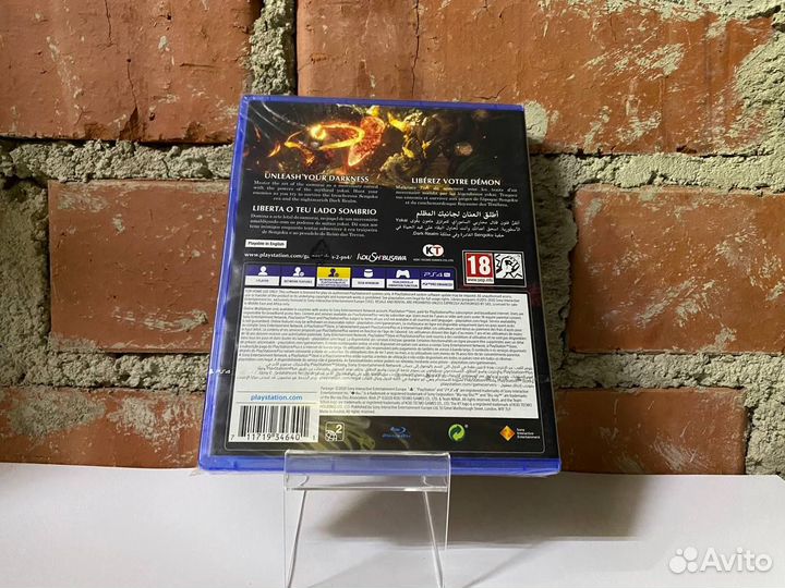 Диск Nioh 2 (PS4) новый