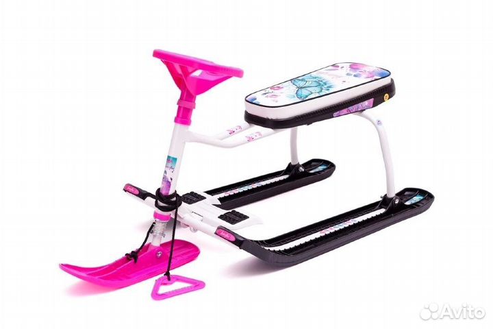 Детский снегокат высокий