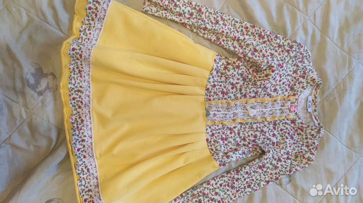 Пакетом для девочки 116 - 128 школа