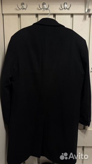 Пальто мужское черное