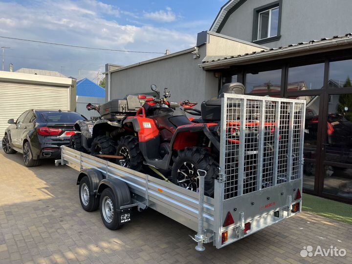 Прицеп мзса 817735.012 для 2-х квадроциклов