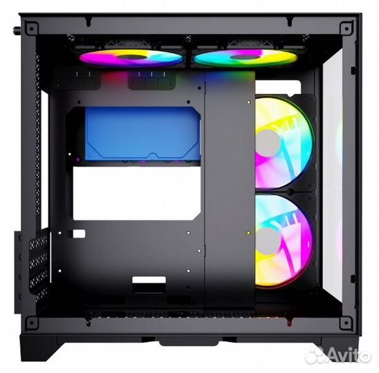 Корпус Powercase Vision Micro Black cvbm-L4