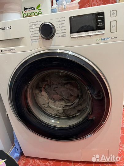 Стиральная машина samsung eco bubble 8 кг